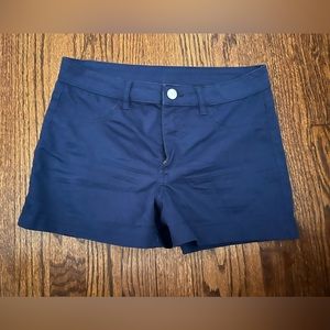 Navy blue shorts size 8